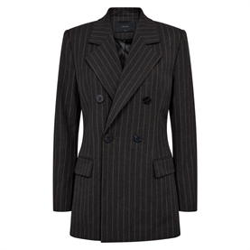 Copenhagen Muse CMTAILOR Blazer, Black w. Red Pear